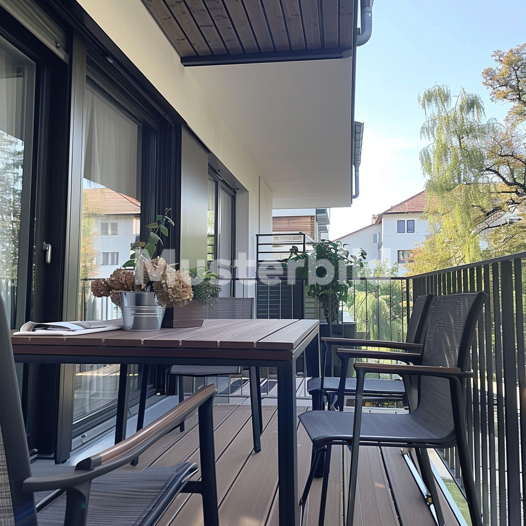 Exchange property: Modern 6.5-room attic apartment with breathtaking views and large terrace in Niederuzwil