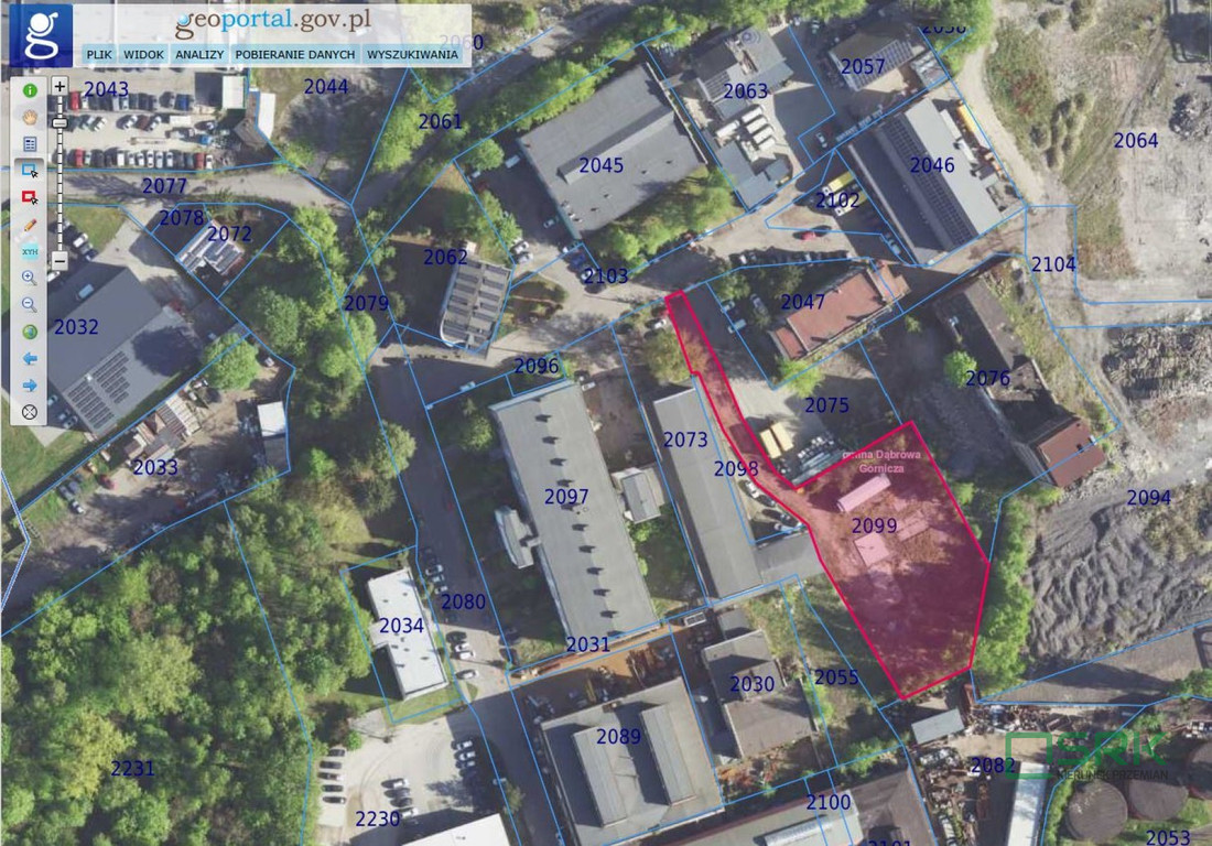 Land Plot for sale, śląskie, Perla (Dabrowa Gornicza, Poland)
