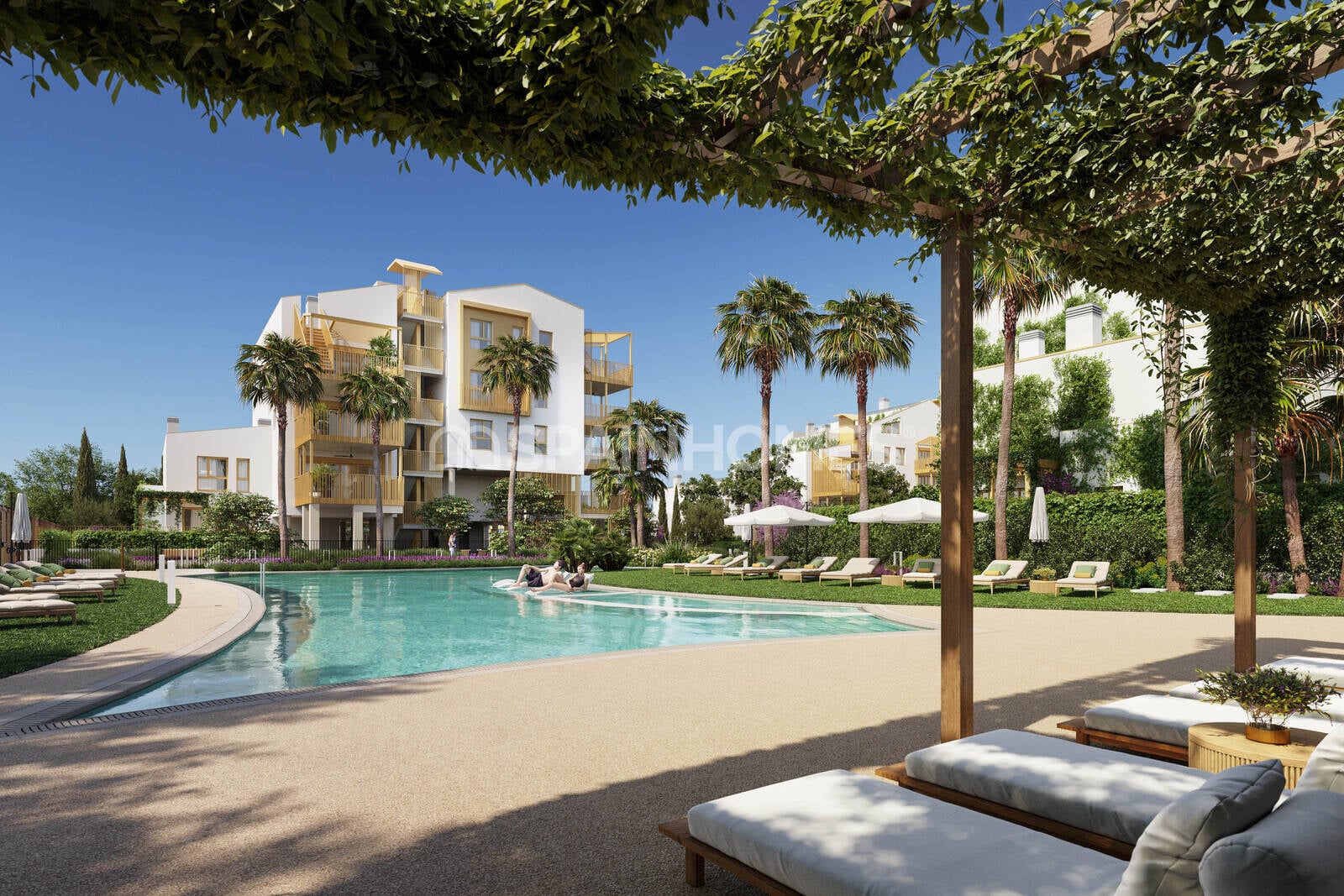 Chic Properties in a Complex Near the Beach in Denia Alicante