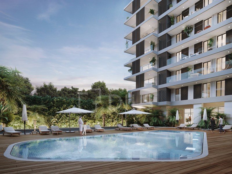 2 bedroom apartment Lisbon, Avenidas Novas, new with balcony and pool