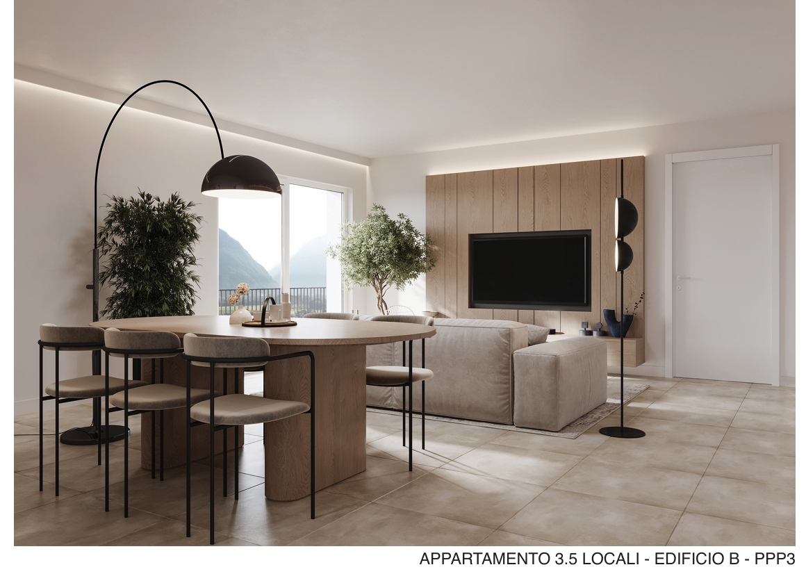 Nuovo complesso residenziale Sassa a Gnosca - Grande 3.5 locali con giardino