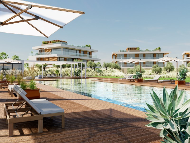 2 bedroom apartment with outdoor space and garage, in Vilamoura, Algarve