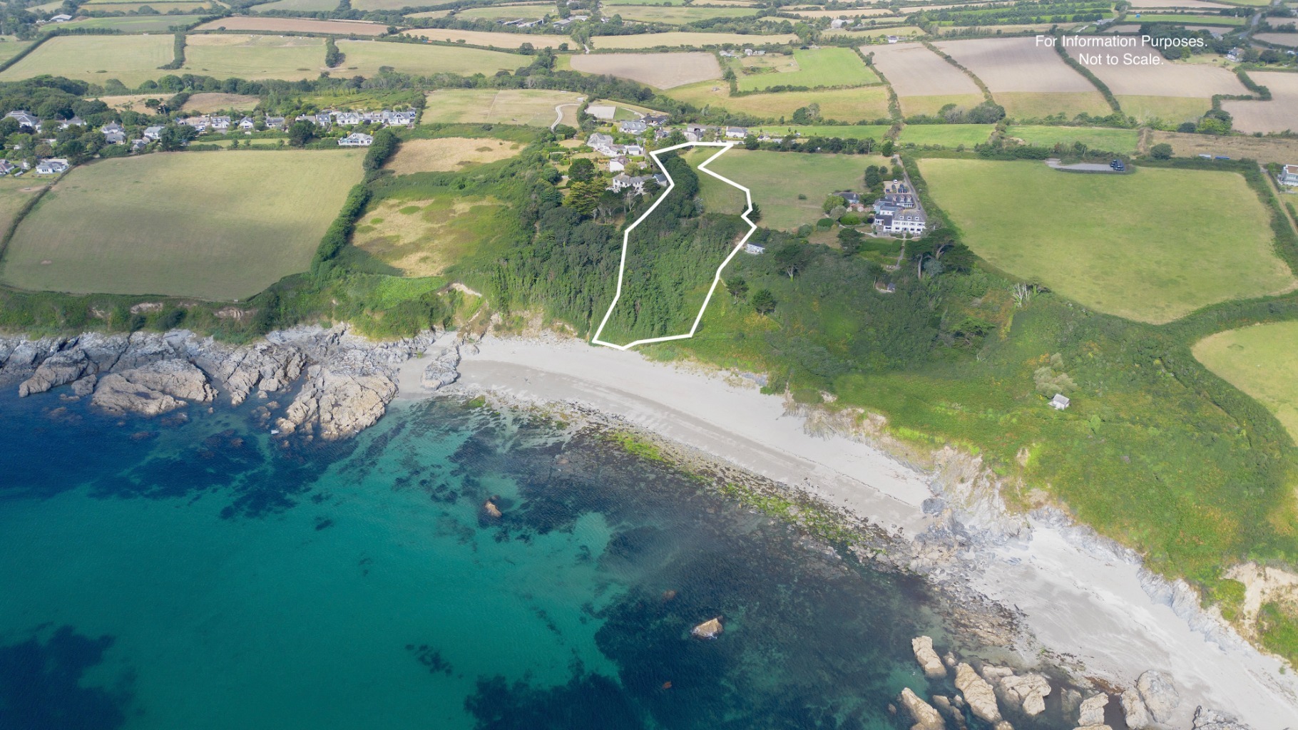 Under Offer: Plot for sale in Portscatho, Truro