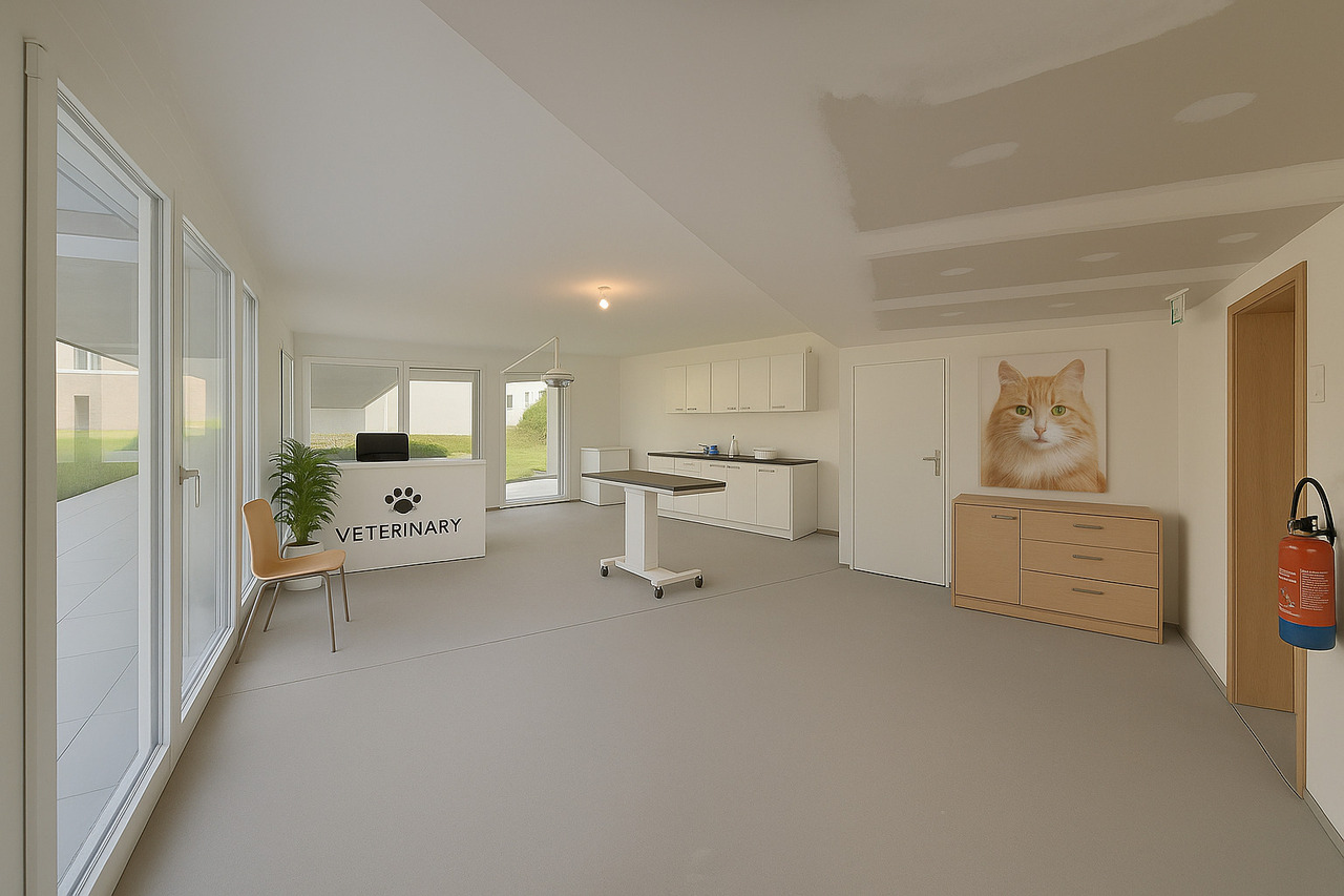 NEW COMMERCIAL AREA OF 131 m² WITH TERRACE-GARDEN