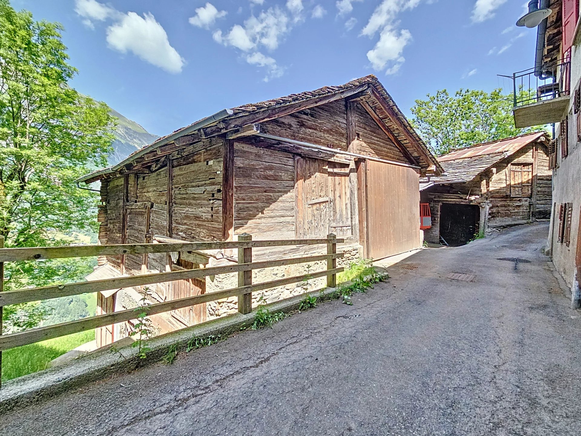 Charming village barn