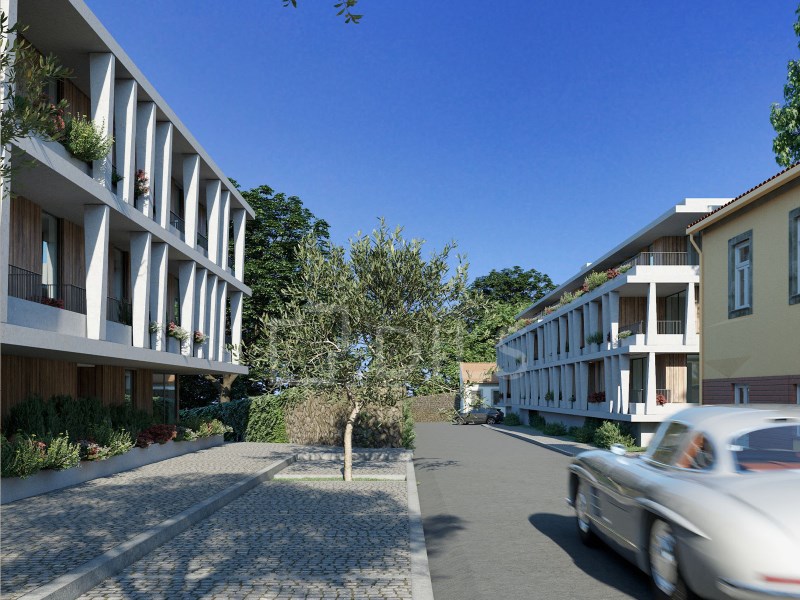 4 bedroom apartment with balcony inserted in new premium development in Antas