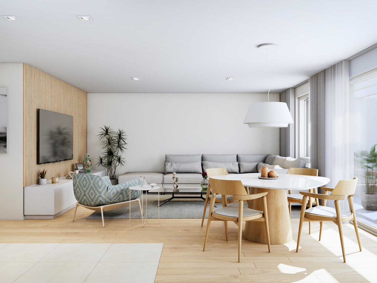 New development of 8 villas in Cottens