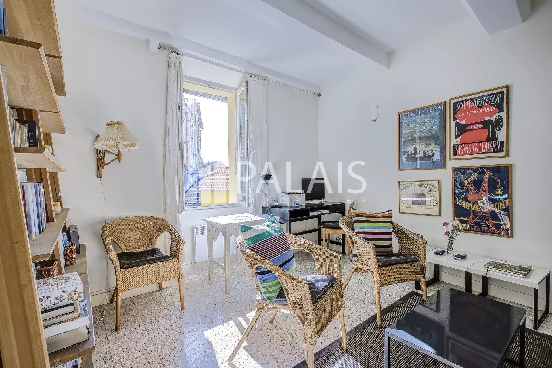 3 room apartment with balcony old Nice