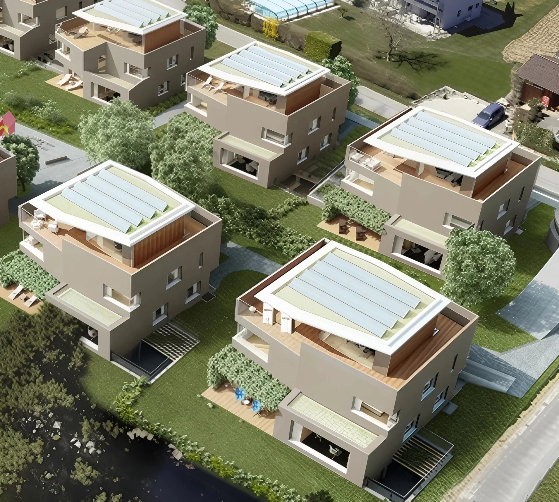 Les Capites - 4.5-room duplex with garden