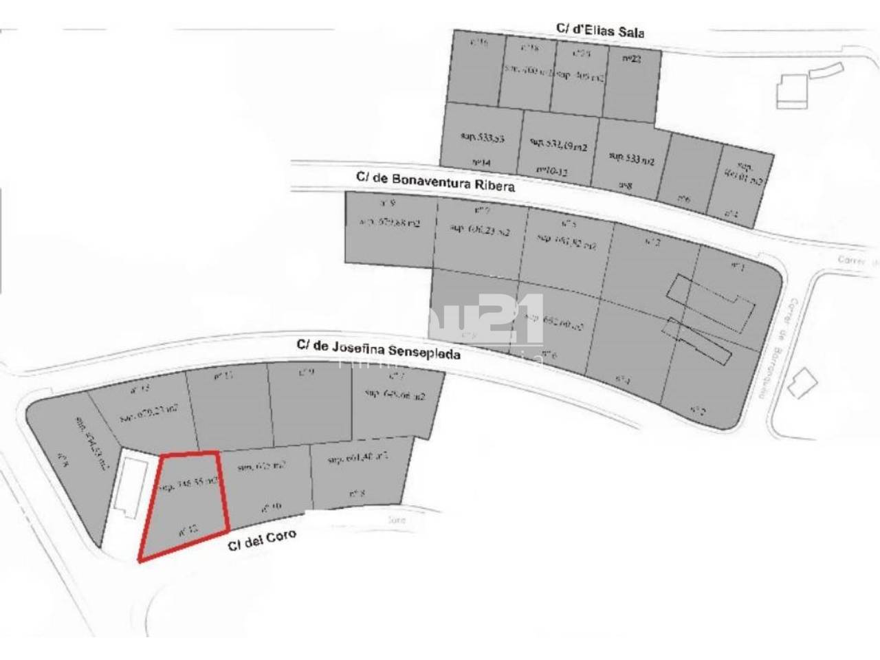 Plot for sale in Berga