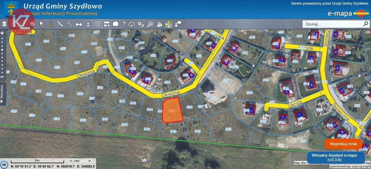 Land Plot for sale, wielkopolskie pilski (Szydłowo, Poland)