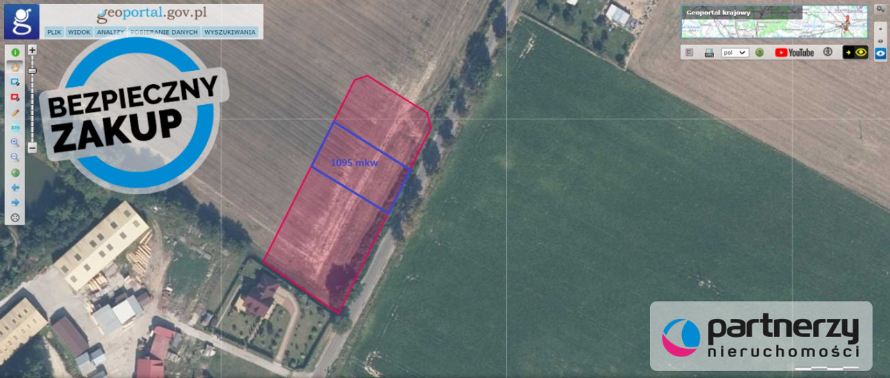 Land Plot for sale, pomorskie gdański , Kasztanowa (Pszczółki, Poland)