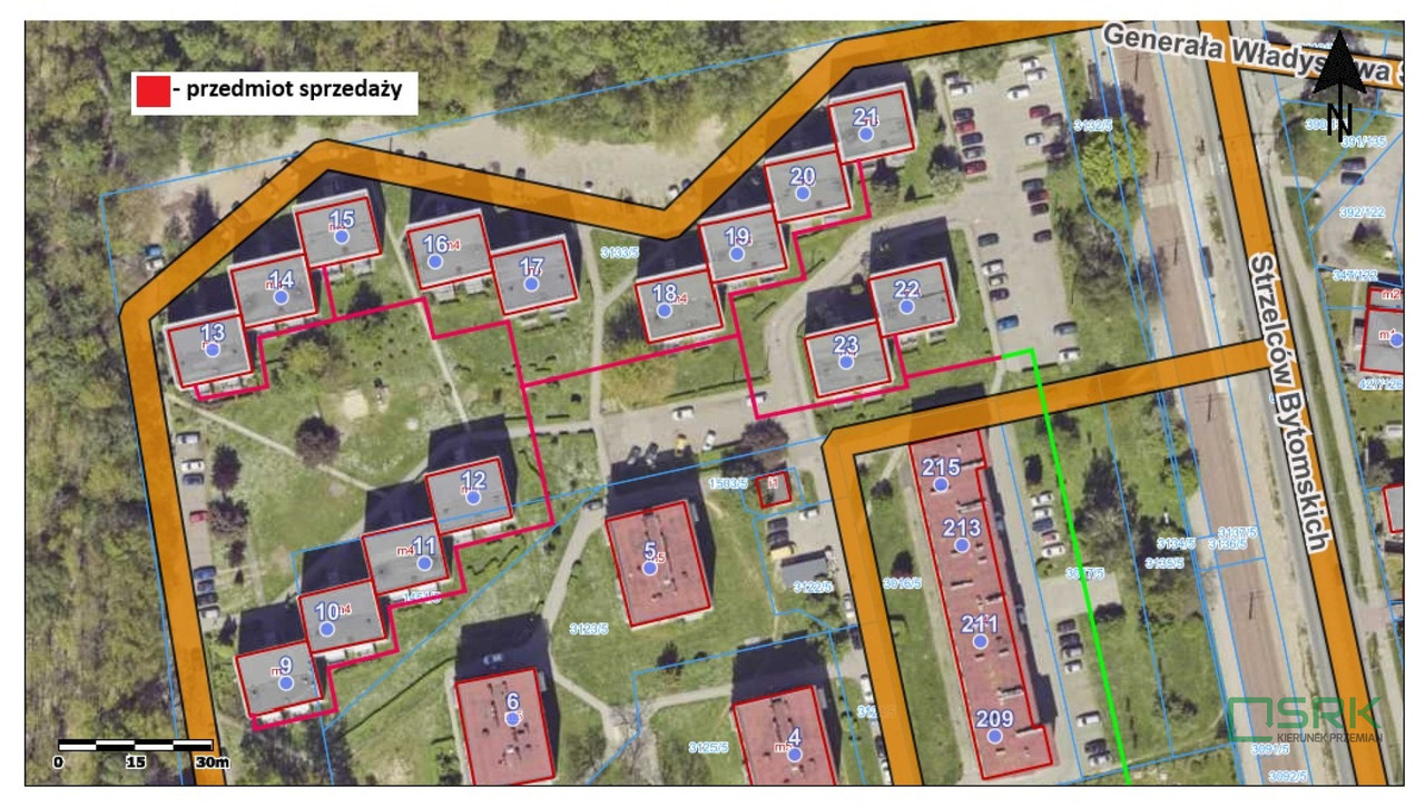 Land Plot for sale, śląskie, Strzelców Bytomskich (Bytom, Poland)