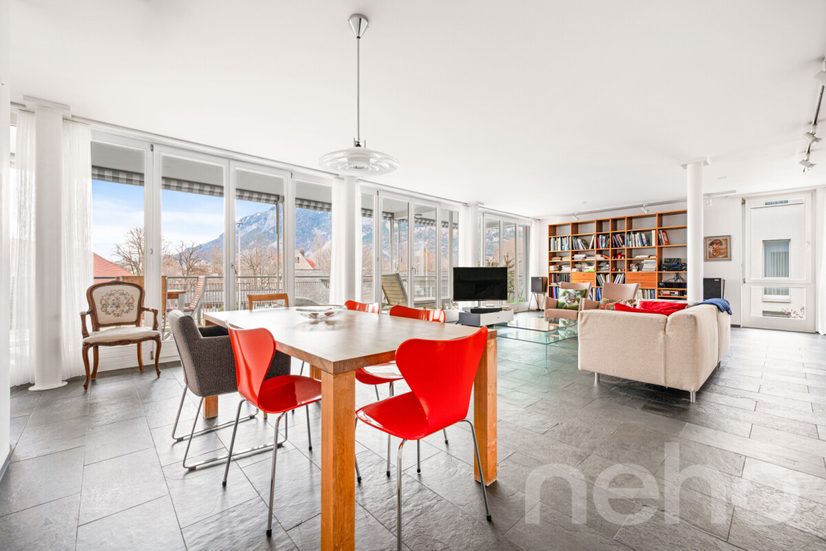 Grosszügige 4.5-Zimmer-Wohnung mit Bergblick an zentraler Lage in Chur