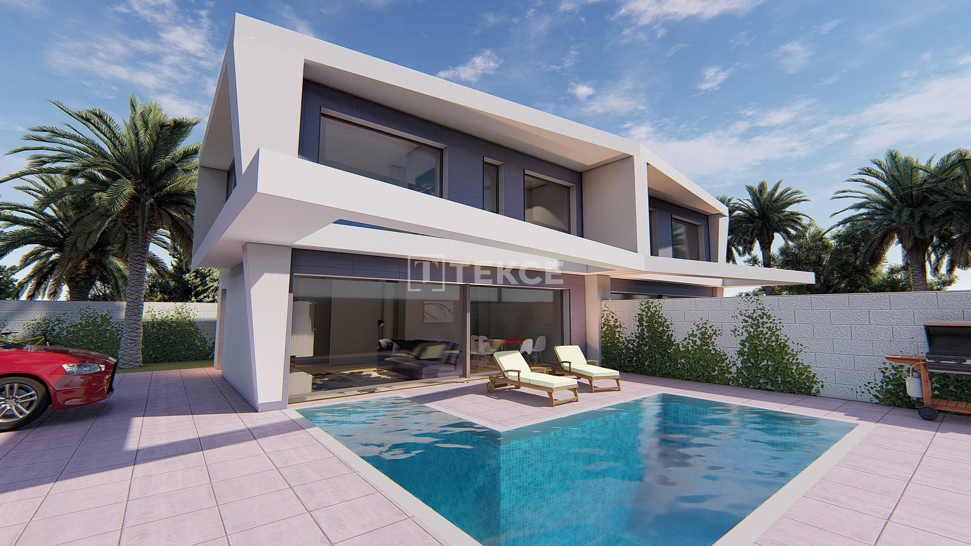 Semi-Detached Houses Featuring Private Pool in Gran Alacant