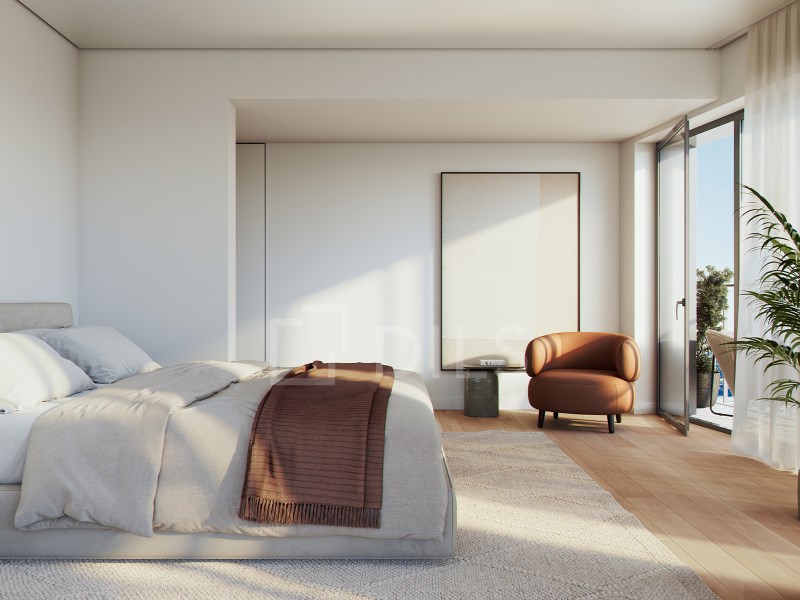 3 bedroom apartment with balcony and parking in Campo Grande