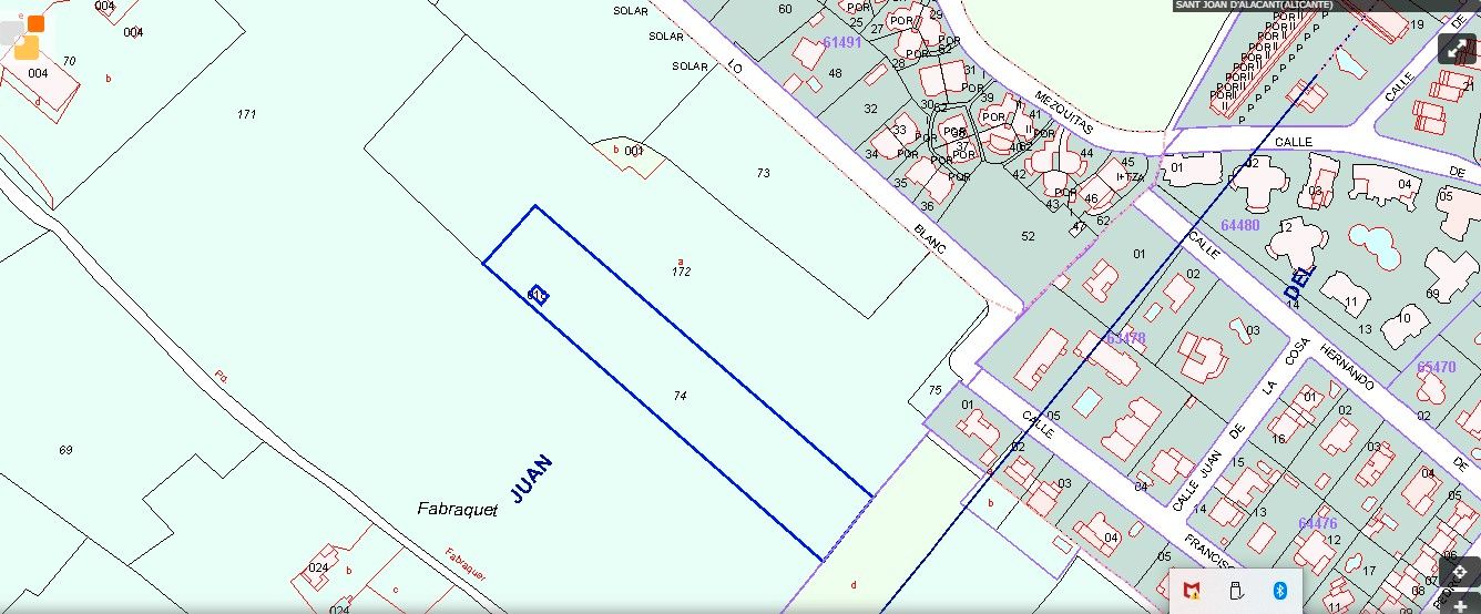 Land Plot for sale in Sant Joan d'Alacant, Spain