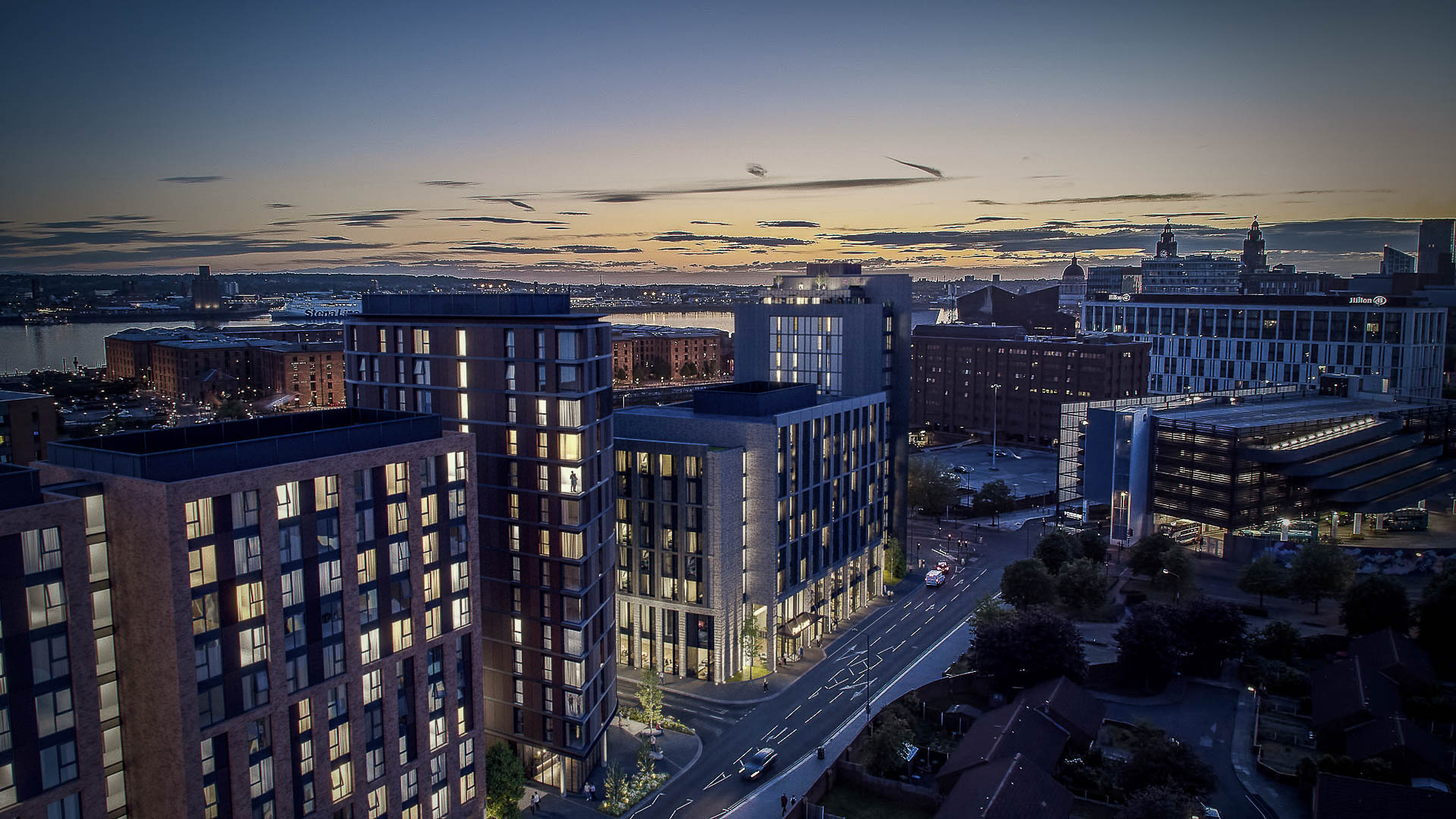 2 Bed Apartment for sale, Maritime View, Liverpool