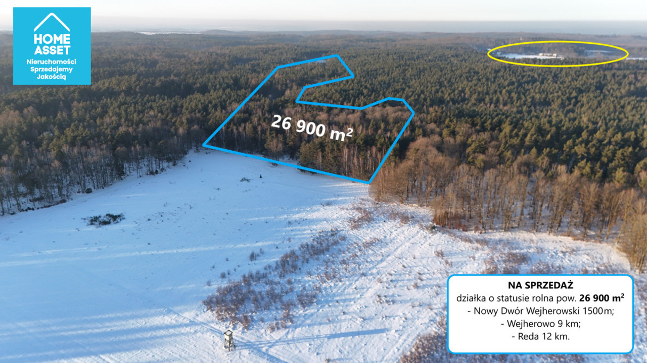 Land Plot for sale, pomorskie wejherowski (Wejherowo, Poland)