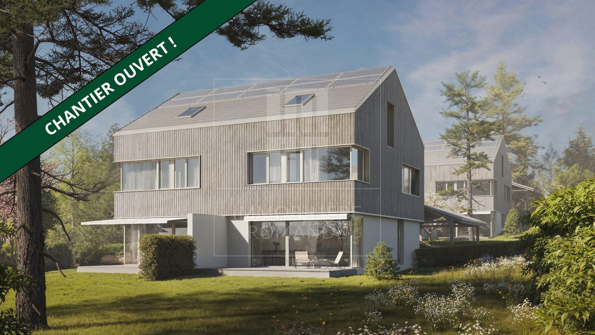 Semi-detached villa of 5.5 rooms in the immediate vicinity of Lausanne