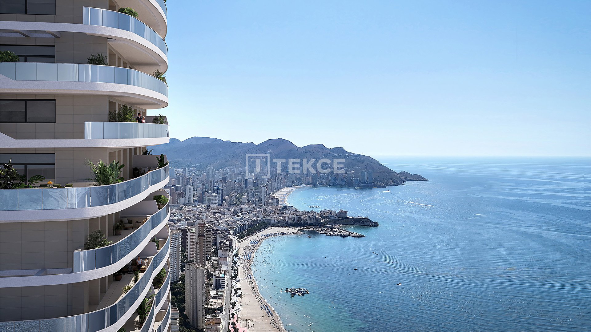 Luxury Seafront Apartments in Europe's Tallest Tower in Benidorm