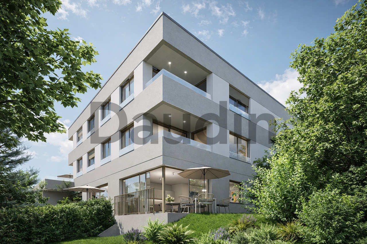 THPE off-plan 3-room apartment with balcony