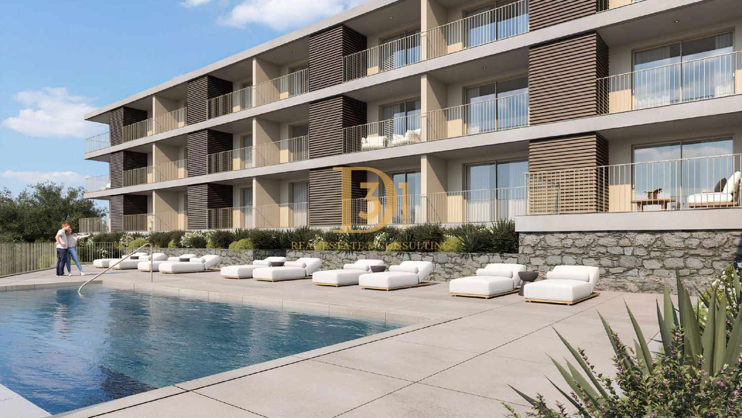 Apartment T1, C - Torrinha Bay - Floor 0 (Block B)