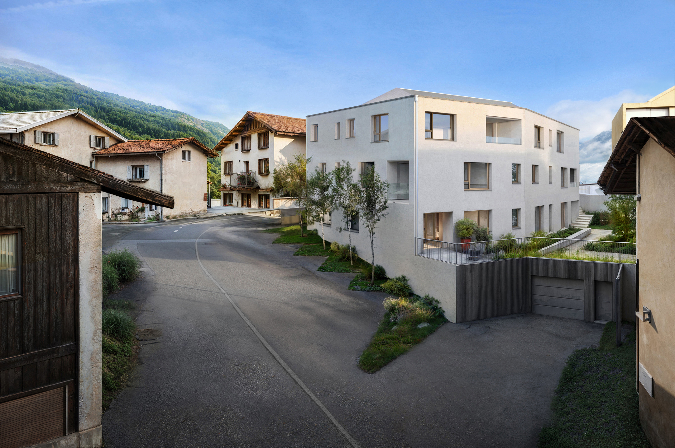 Spacious 2.5-room apartment in the heart of Fully