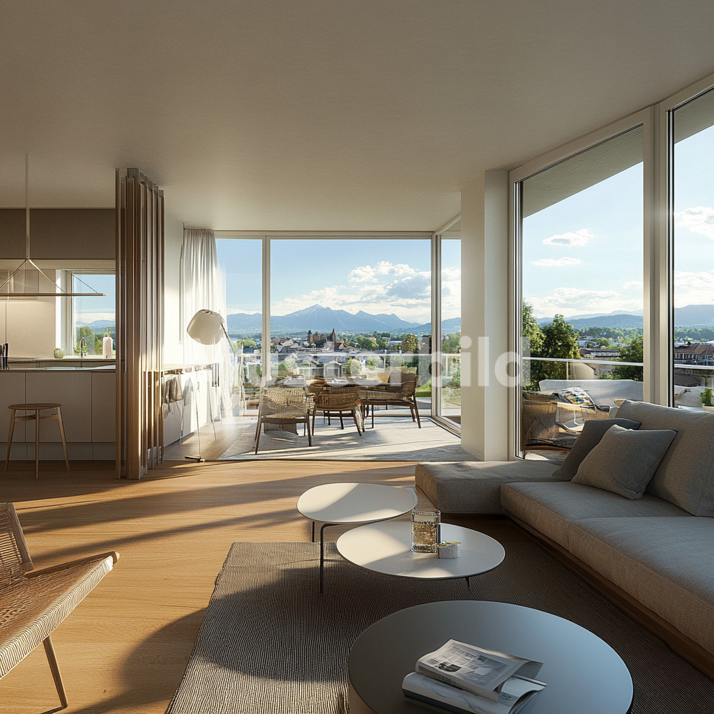 Exchange property: Modern 4.5-room apartment in Kilchberg with high-quality furnishings