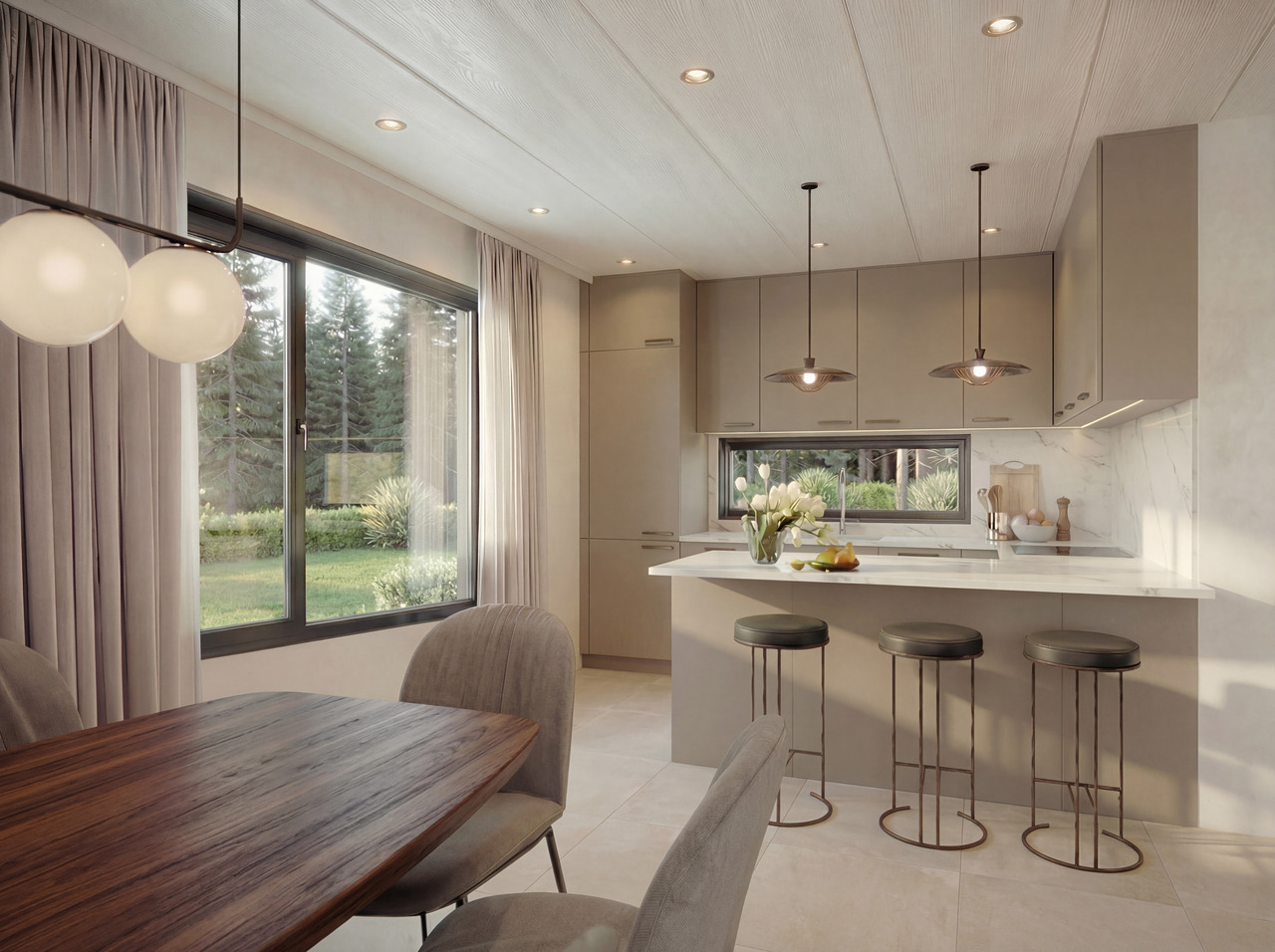 Magnificent villa of 234 m² with garden