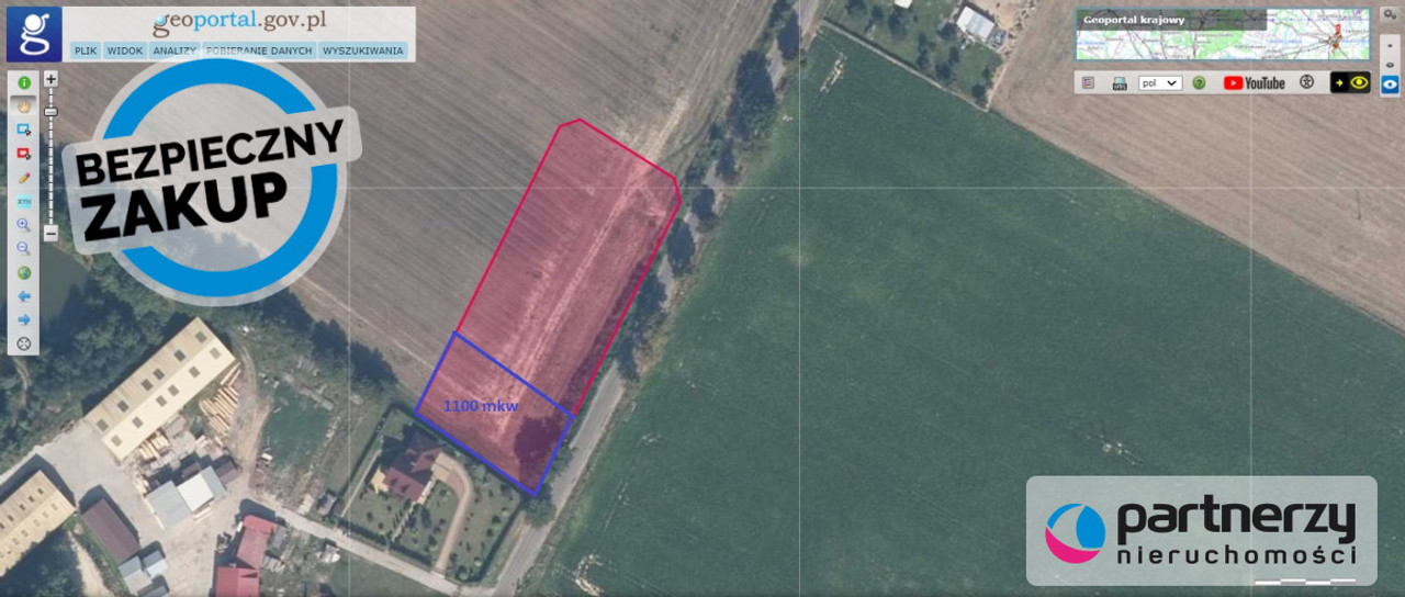 Land Plot for sale, pomorskie gdański , Kasztanowa (Pszczółki, Poland)