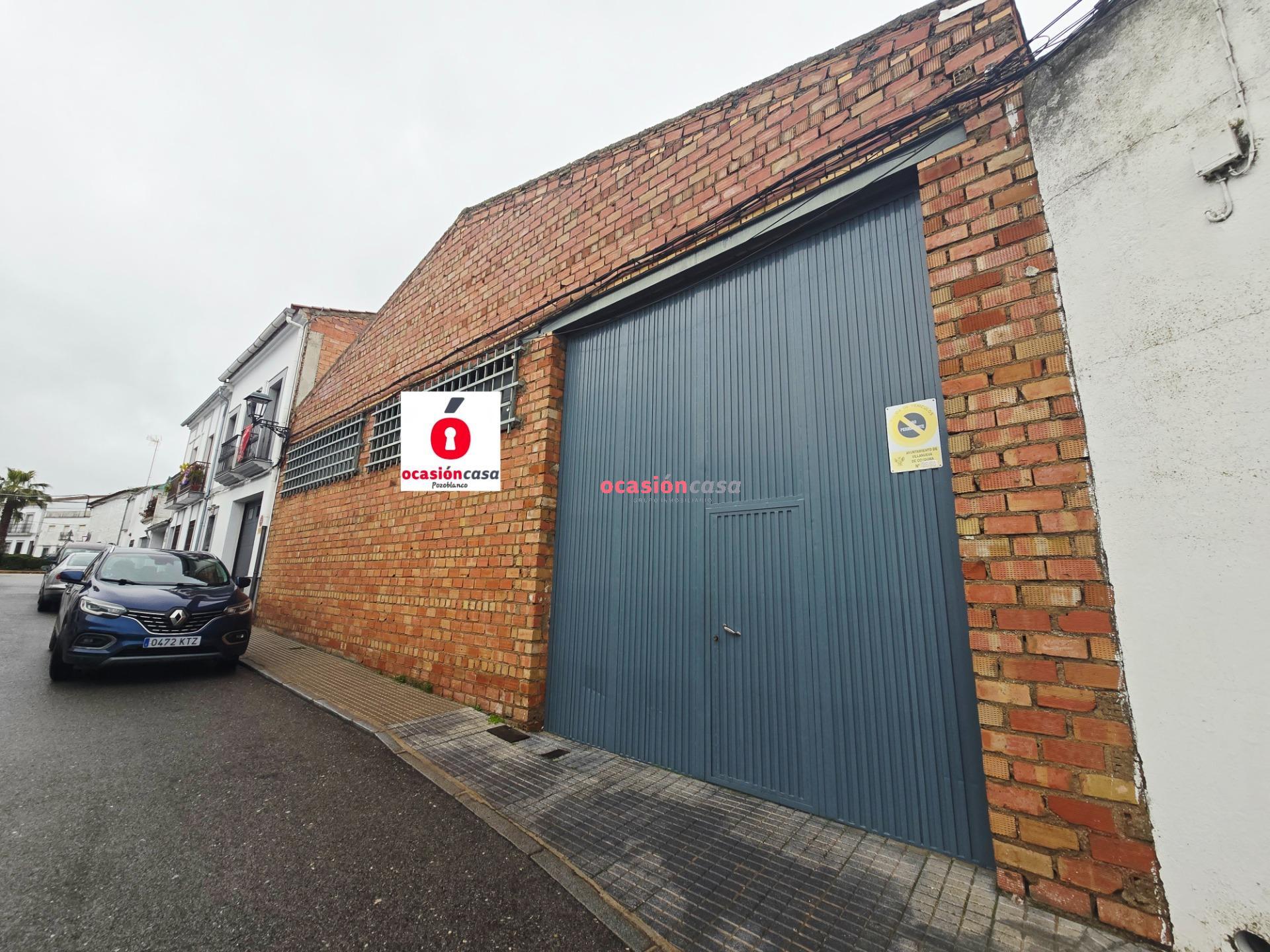 WAREHOUSE WITH LARGE PLOT