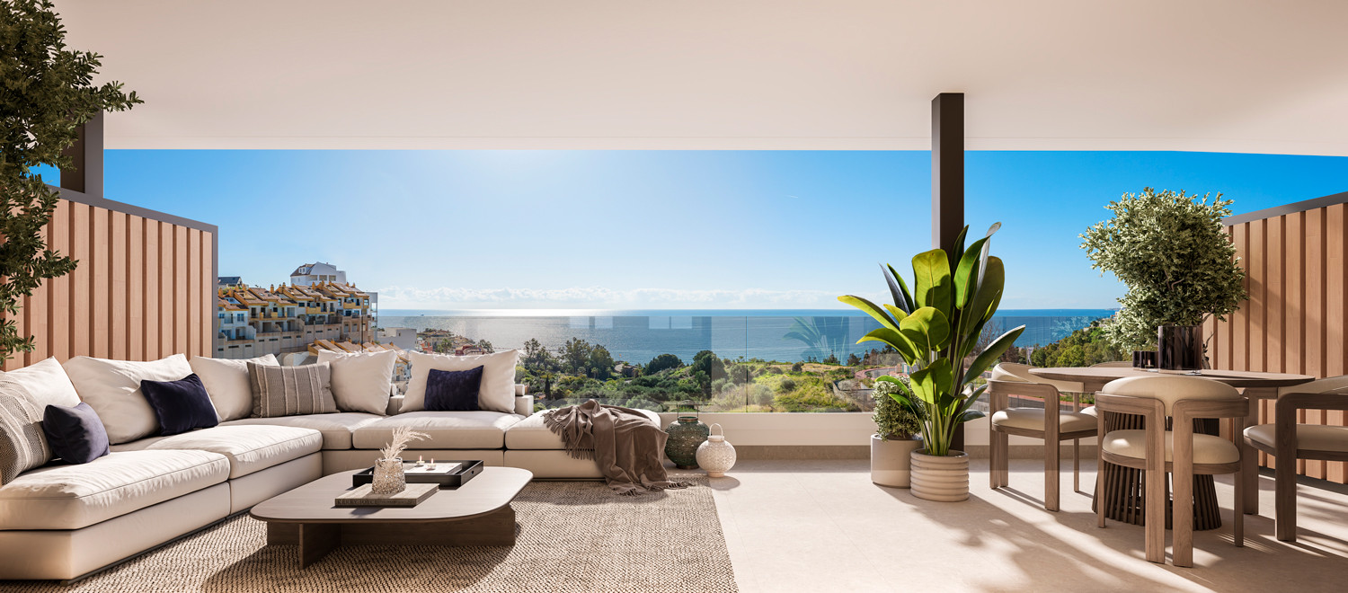 AWARD WINNING LUXURY REAL ESTATE AGENCY, ELEGANT 3-BEDROOM COASTAL APARTMENT WITH PANORAMIC SEA VIEWS