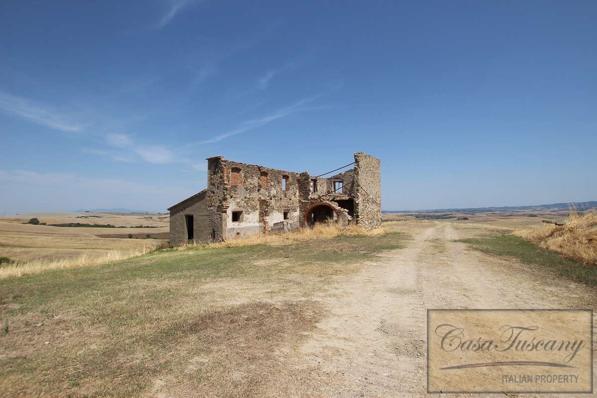 Ruin To Restore with Land + Views of Volterra