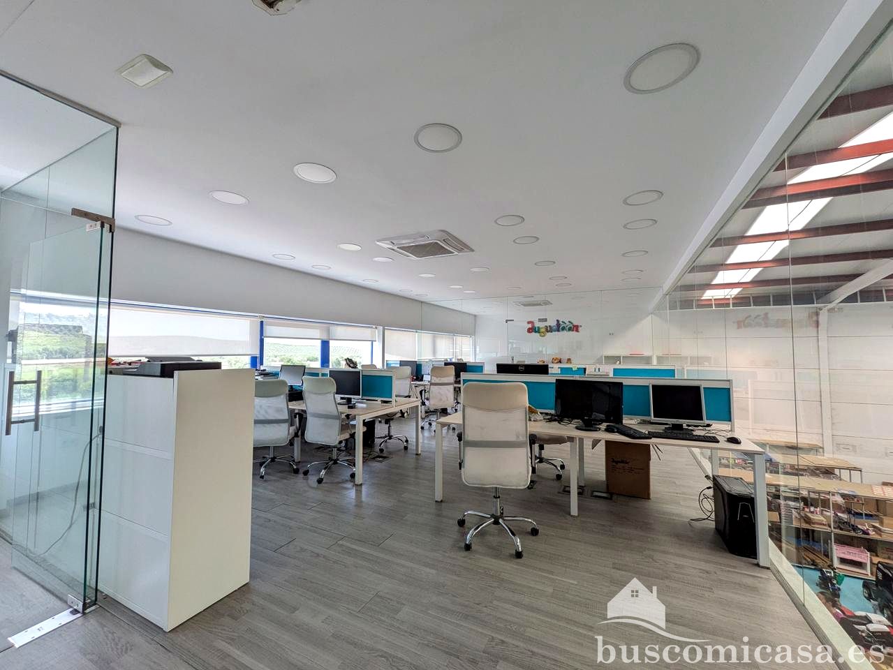 Large Warehouse in the Los Rubiales Industrial Estate.