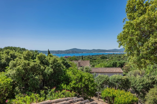 Sea view villa Grimaud Guerrevieille
