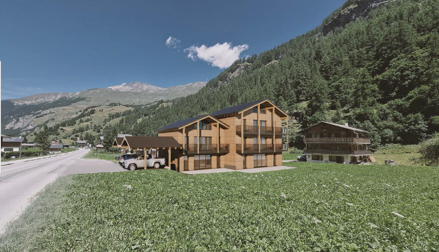 NEW - In project: Studio with terrace - Les Haudères