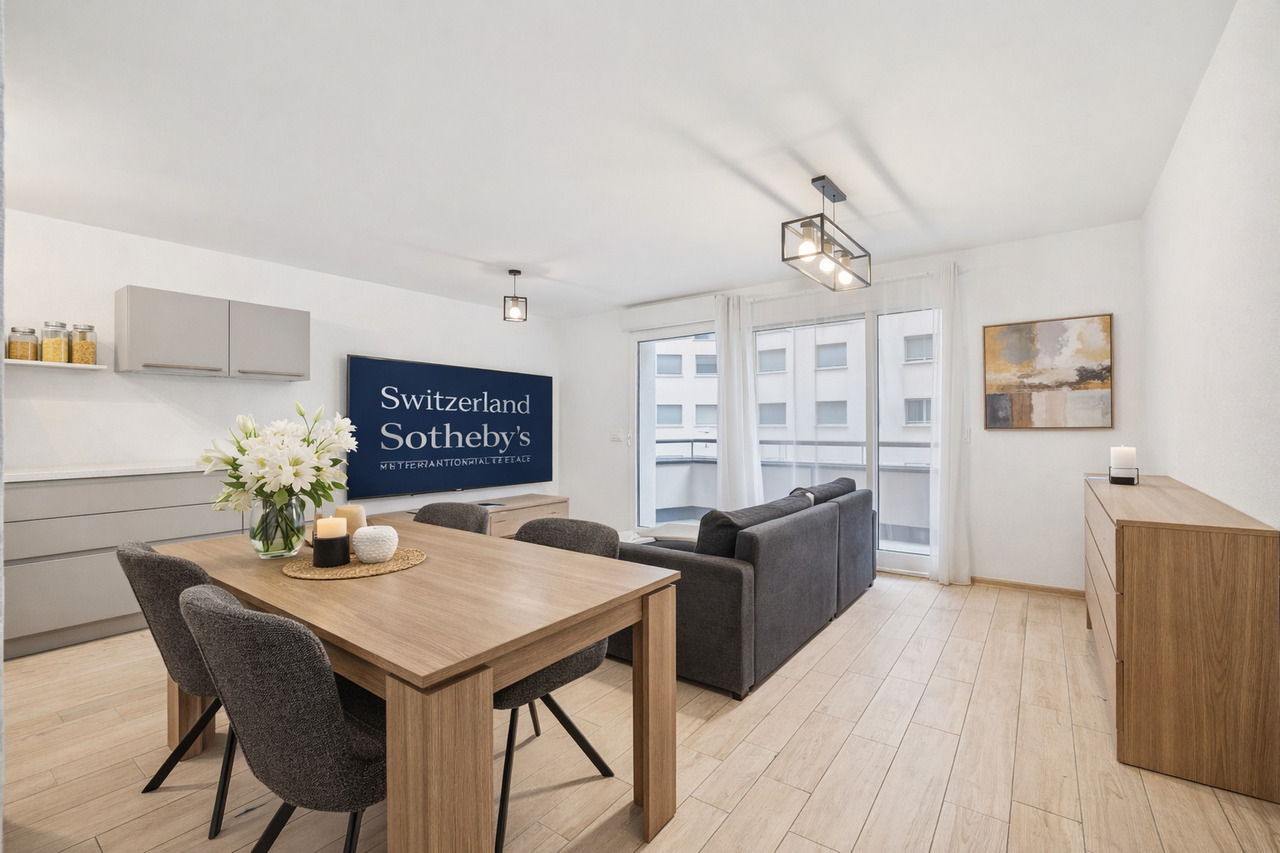 3.5 room apartment "a stone's throw from the lake"