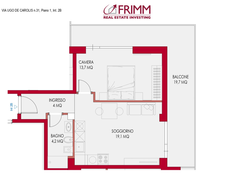 Condo for sale, lazio roma balduina (Lazio, Italy)