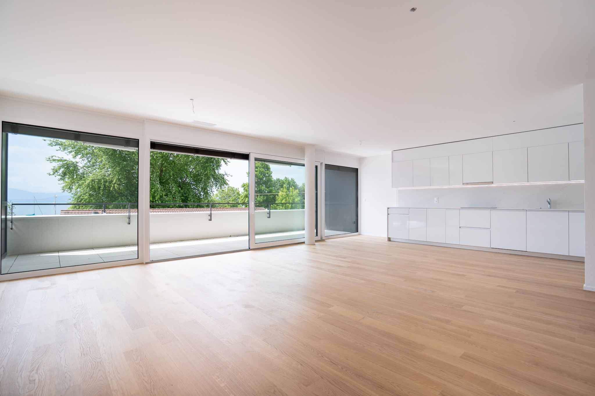 4.5-room apartment with covered balconies