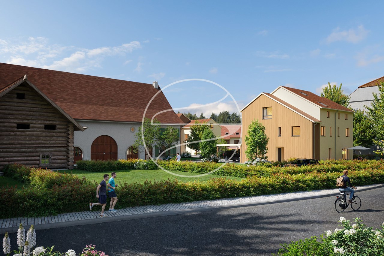 New development of 6 semi-detached villas for sale in Corcelles-près-Payerne