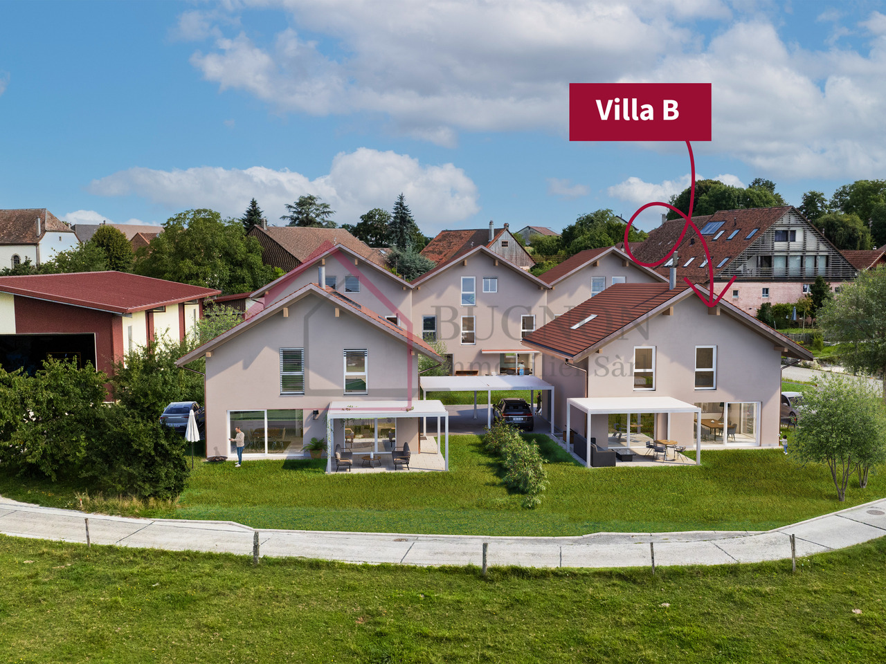 THE VILLAS OF THE GRAND PRÉ Detached villa 5.5 rooms – Lot B
