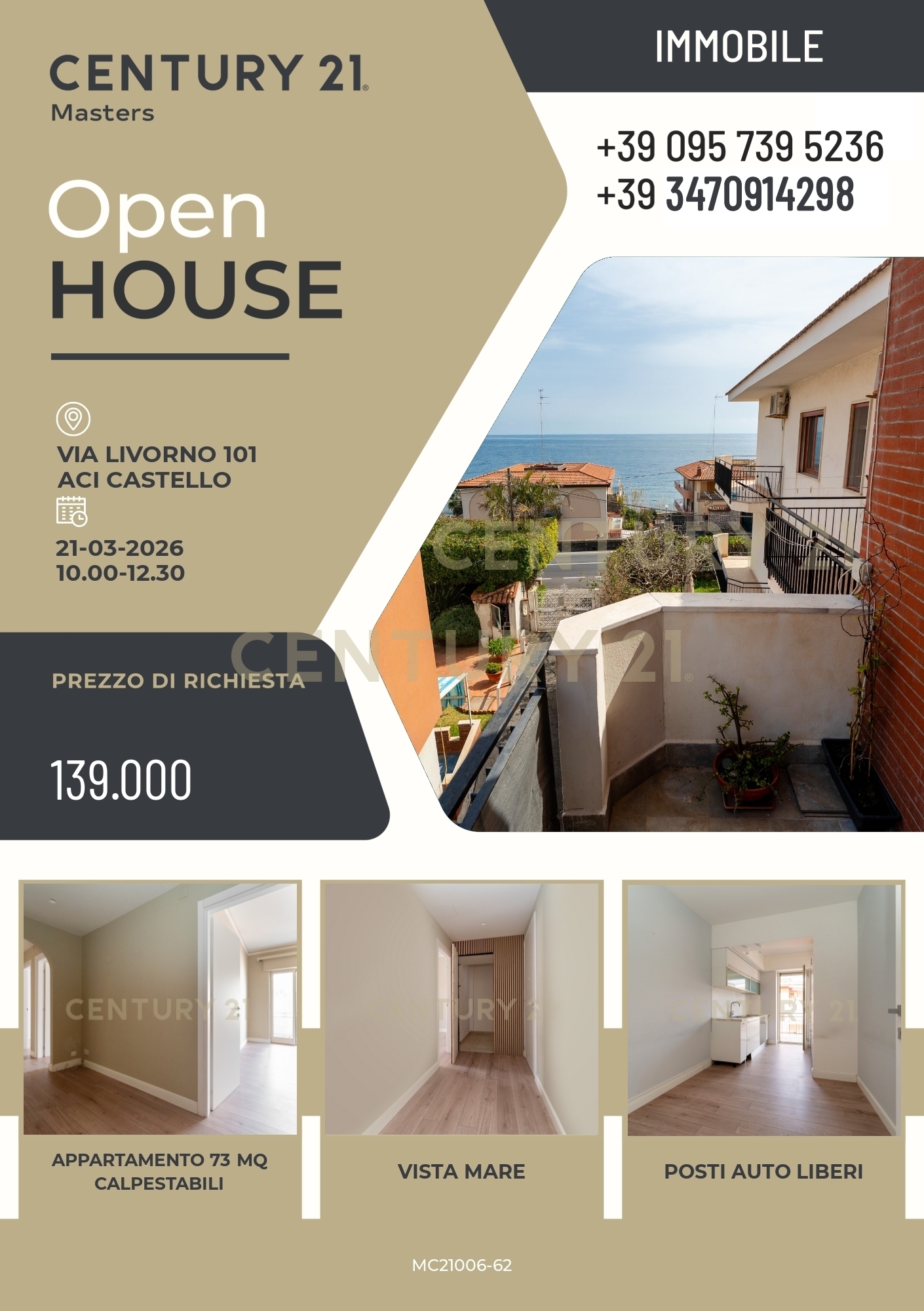 Condo for sale, Via Livorno, 101 (Aci Castello, Italy)