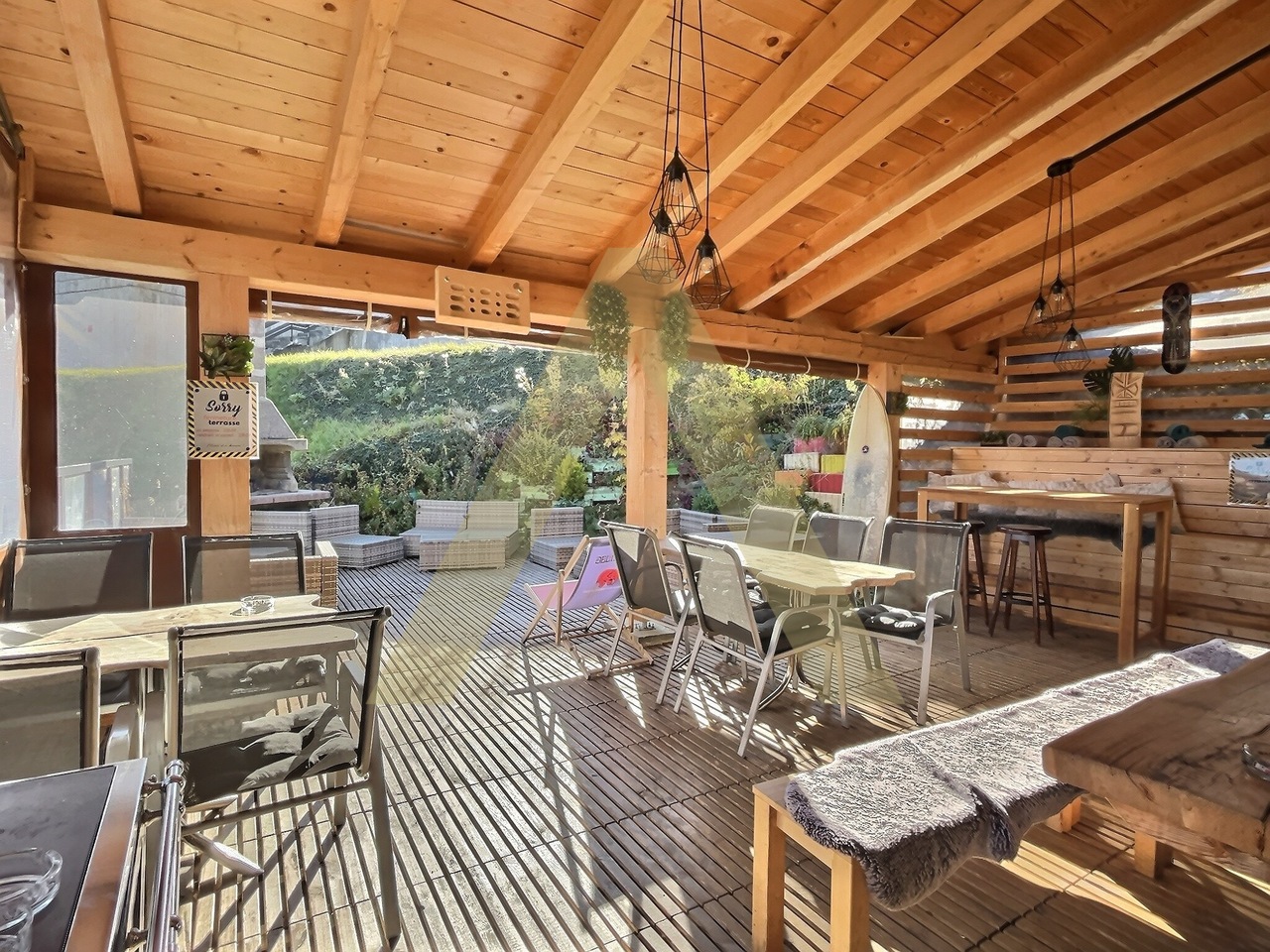 Restaurant in the heart of the village of Anzère