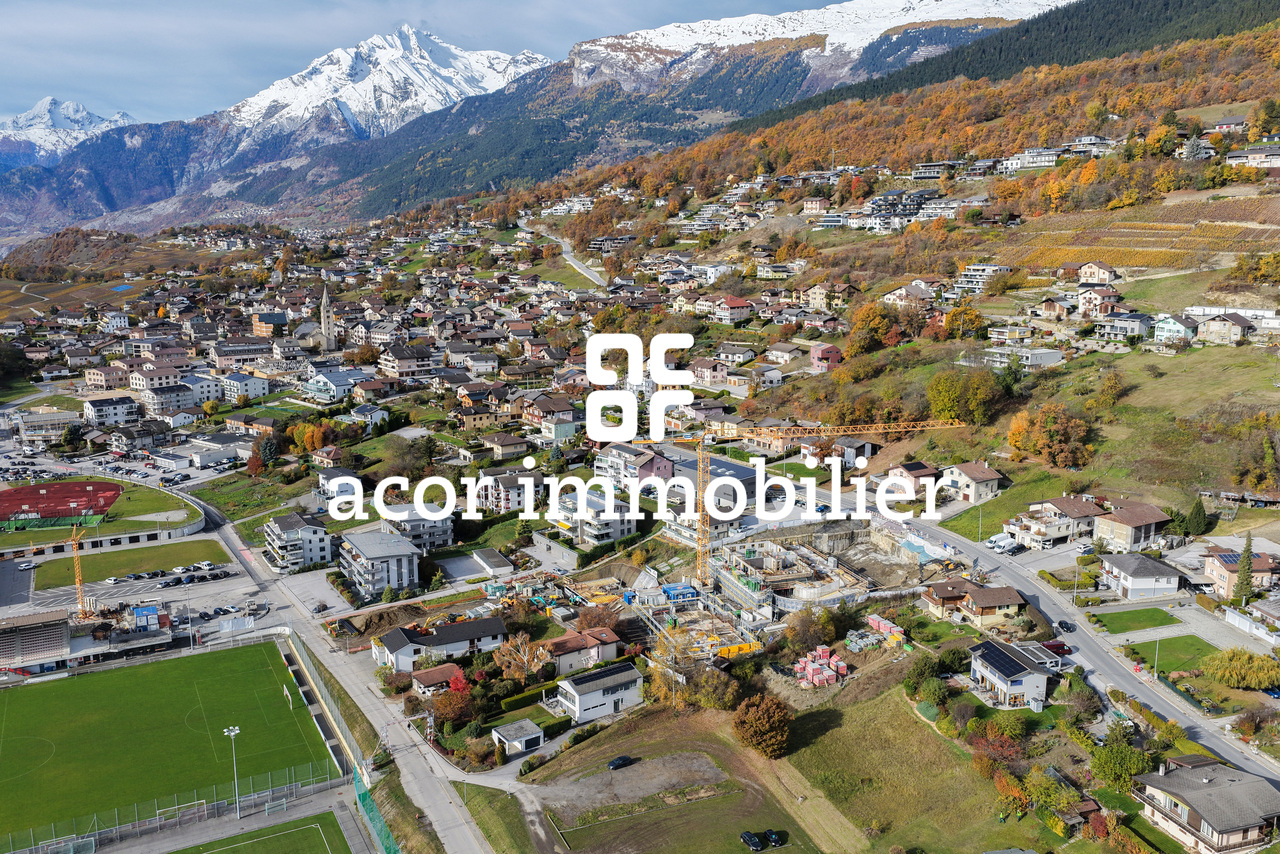 2nd PHASE - Building C - Praoulé development in the heart of Savièse