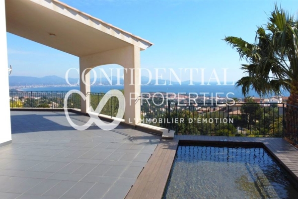Magnificent panoramic sea view - 83370 SAINT-AYGULF
