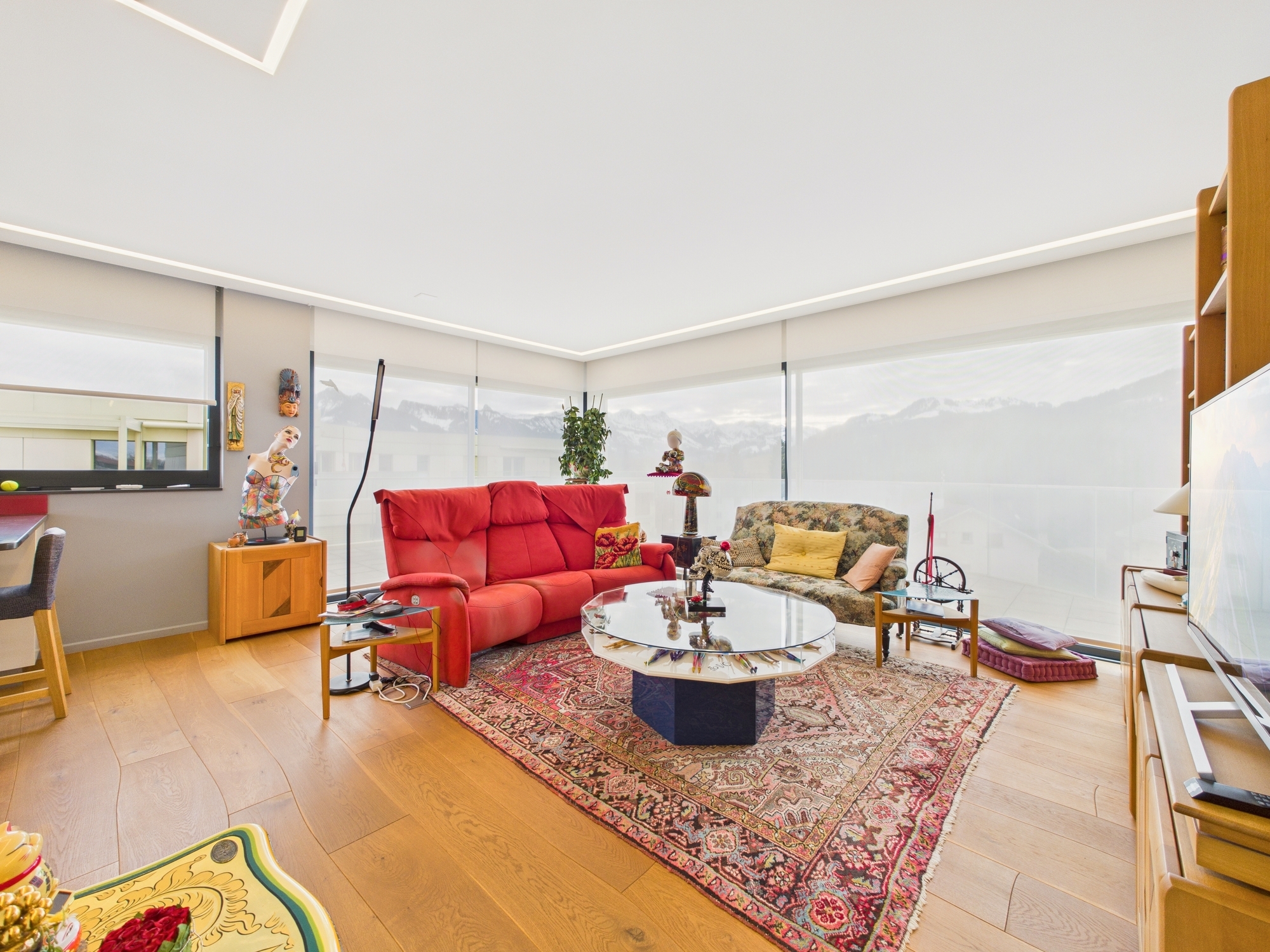 Moderne 3.5 pièces en attique à Bulle