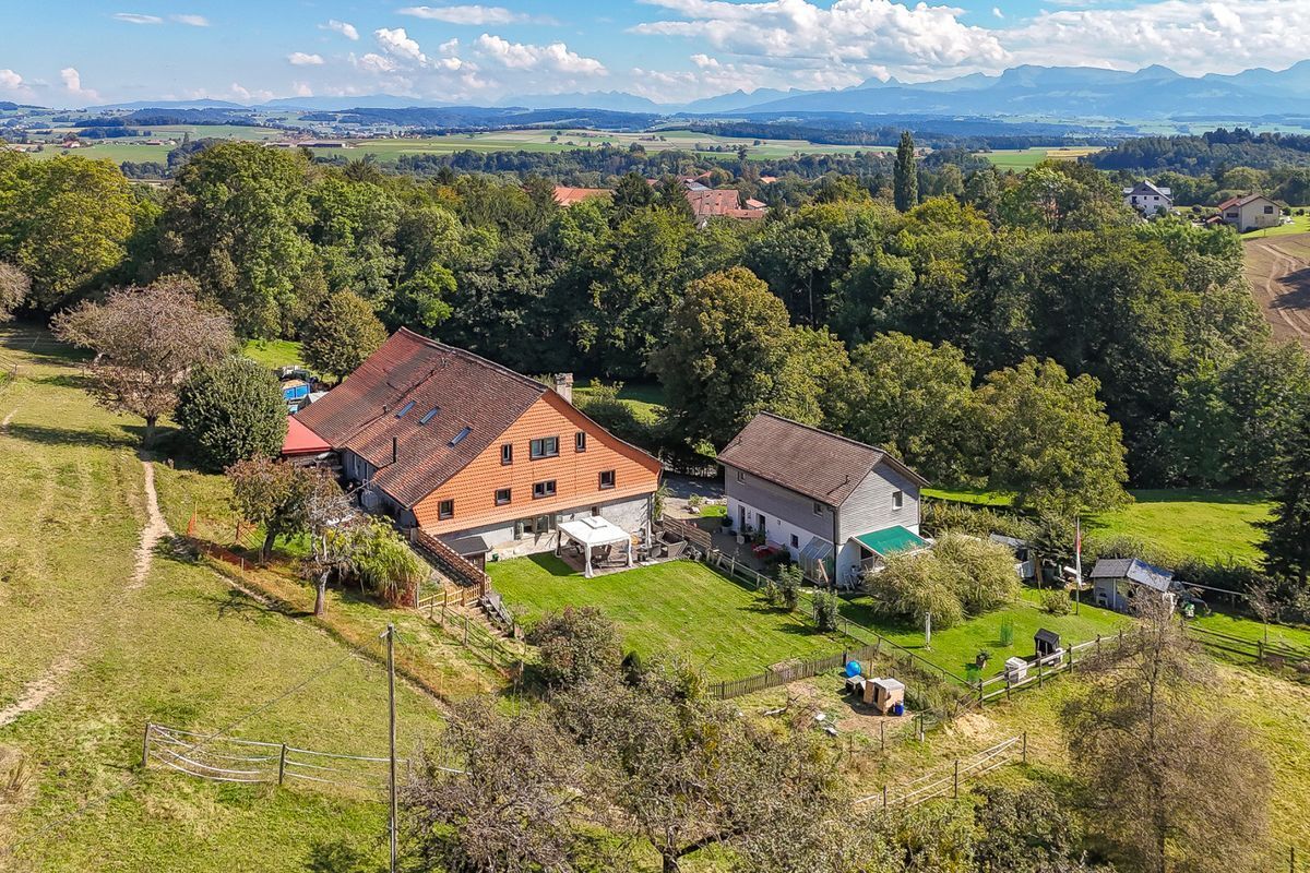 10 minutes from Épalinges - Rural elegance & art of living transformed into 3 houses