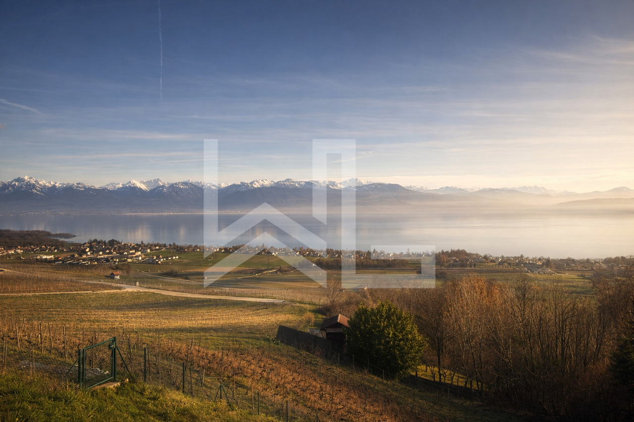 Contemporary property with a view