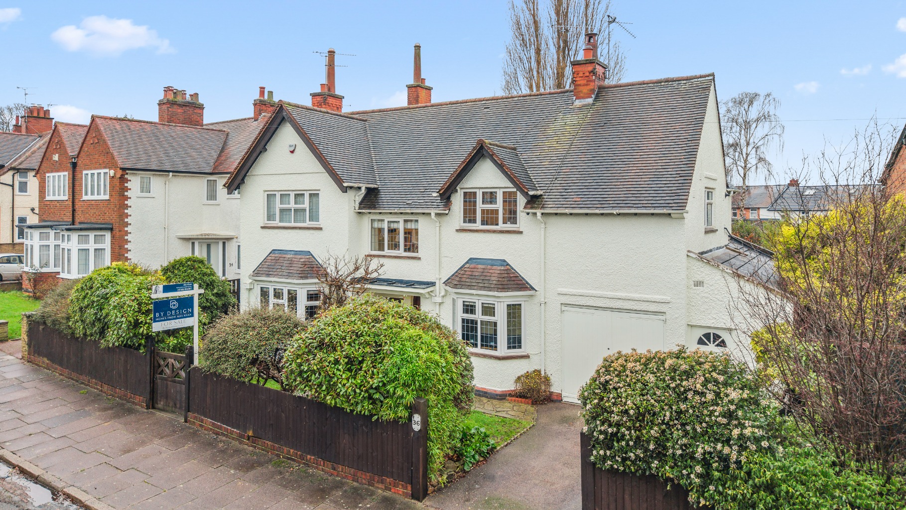 A beautiful circa 1936 four bedroom detached family home on a prime Stoneygate road, featuring a stunning galleried landing,